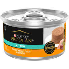 Purina Pro Plan Kitten Chicken & Liver Entree Classic Wet Cat Food -product-tile