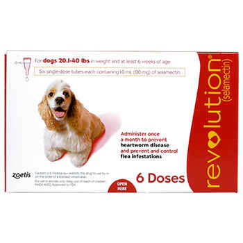 Revolution 6pk Dog 20.1-40 lbs product detail number 1.0