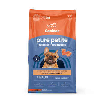 Canidae PURE Petite Small Breed Grain Free Salmon Recipe Dry Dog Food 4 lb Bag product detail number 1.0
