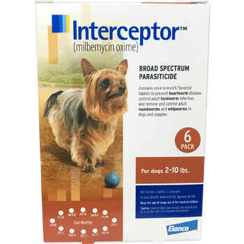 Interceptor 12pk Brown Dogs 2-10 lbs product detail number 1.0