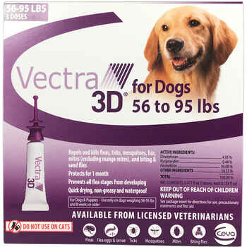 Vectra 3D 56-95 lbs 3 pk (Purple) product detail number 1.0