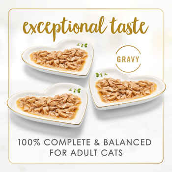 Fancy Feast Gravy Lovers Poultry & Beef Feast Gourmet Variety Pack Wet Cat Food 3 oz. Cans - Case of 24
