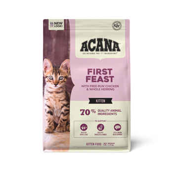 ACANA First Feast Chicken & Fish Dry Cat Food for Kittens 4 lb Bag product detail number 1.0
