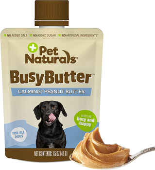 Pet Naturals BusyButter Calming Peanut Butter for Dogs  - Small - 6  Pouches product detail number 1.0
