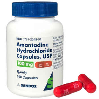 Amantadine 100 mg (sold per capsule) product detail number 1.0