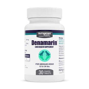 Nutramax Denamarin Liver Health Supplement - With S-Adenosylmethionine (SAMe) and Silybin Medium Dogs, 30 Tablets product detail number 1.0