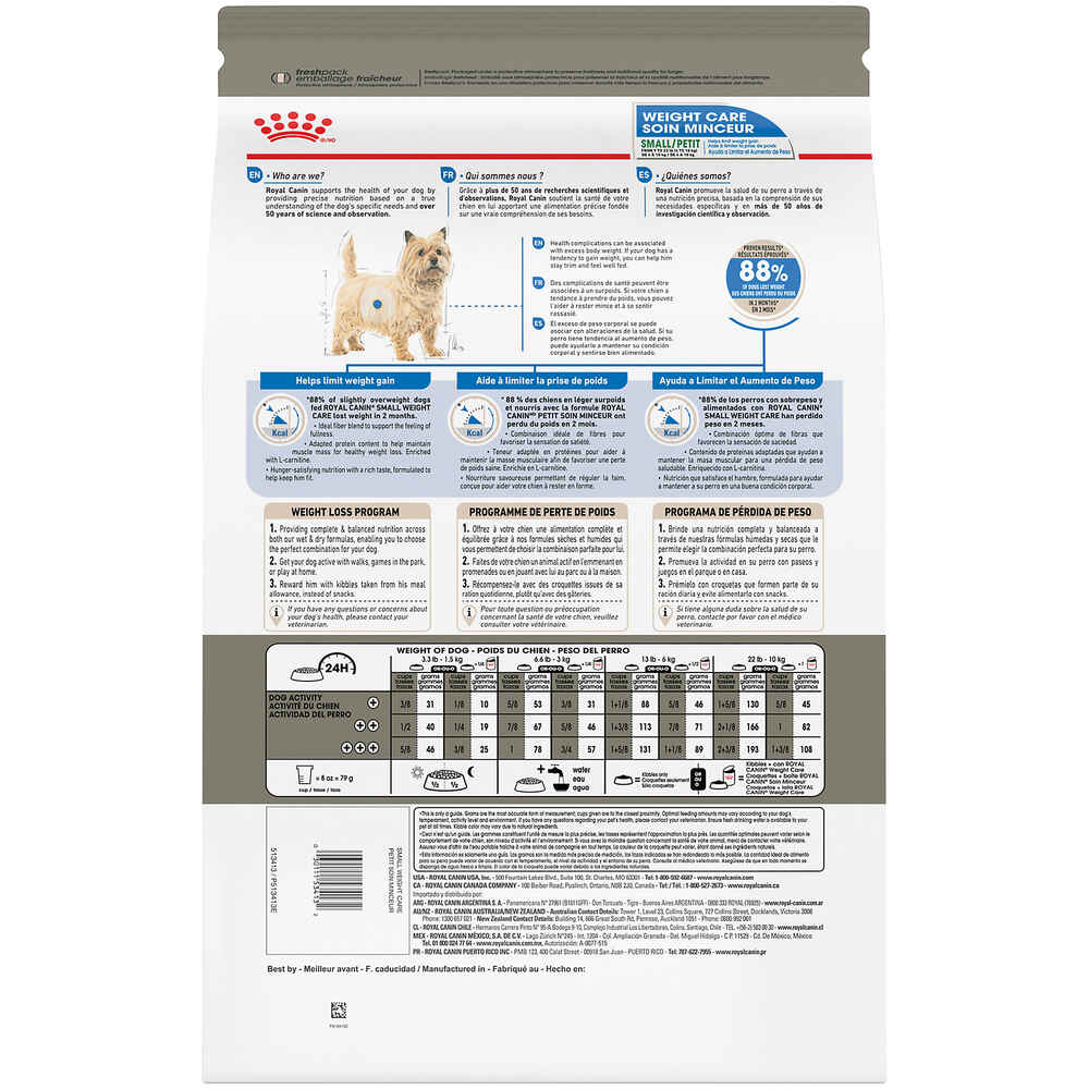 Royal Canin Canine Care Nutrition Small Breed Weight Care Adult Dry Dog Food