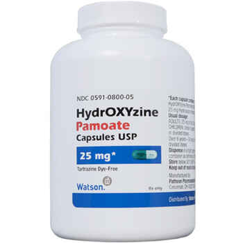 Hydroxyzine Pamoate 25 mg (sold per capsule) product detail number 1.0