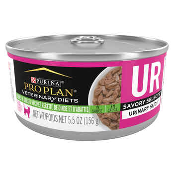 Purina Pro Plan Veterinary Diets UR Urinary St/Ox Savory Selects Wet Cat Food Variety Pack - (24) 5.5 oz. Cans