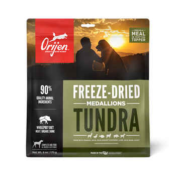 ORIJEN Tundra Freeze-Dried Dog Food Medallions 6 oz Bag product detail number 1.0