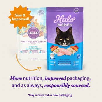 Halo Cat Sensitive Stomach - Holistic Seafood Medley