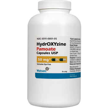 Hydroxyzine Pamoate 50 mg (sold per capsule) product detail number 1.0