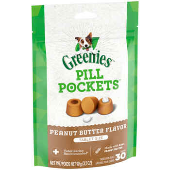 Greenies Pill Pockets Canine Peanut Butter For Dogs Tablet