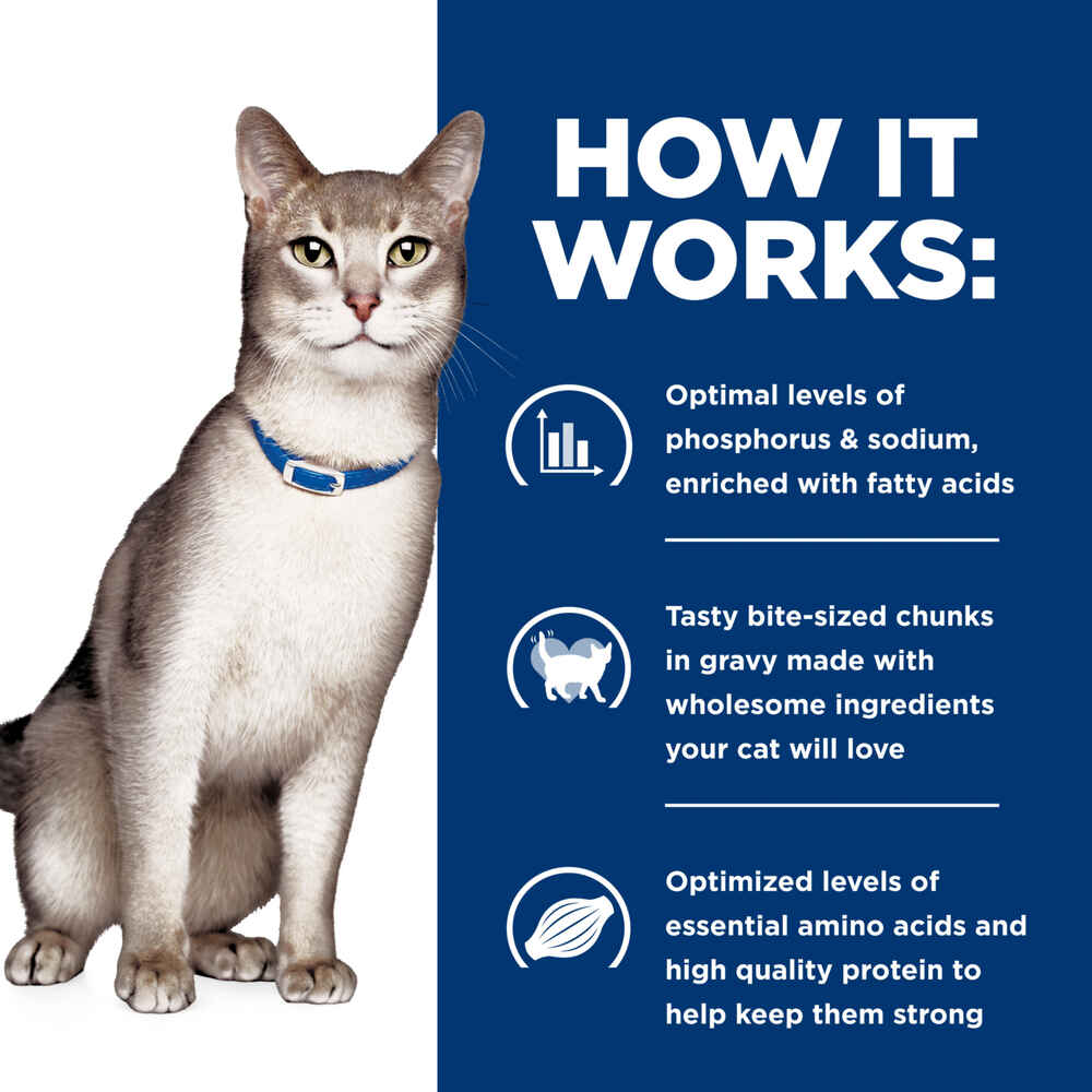 Hill's Prescription Diet k/d Kidney Care Chicken and Vegetable Stew Variety Pack Wet Cat Food