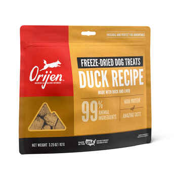ORIJEN Free-Run Duck Freeze-Dried Dog Treats 3.25 oz Bag product detail number 1.0