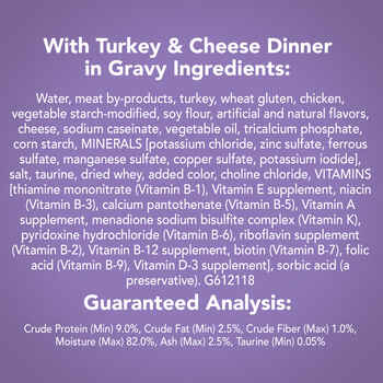 Friskies Shreds Turkey & Cheese Dinner In Gravy Wet Cat Food 5.5 oz - Case of 24