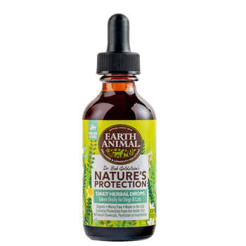 Earth Animal Nature’s Protection™ Flea & Tick Daily Internal Herbal Drops 2oz product detail number 1.0