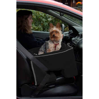 Pet Gear Car Booster Seat for Dogs & Cats - Black - Medium 17"