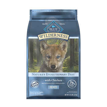 Blue Buffalo Nature's Evolutionary Diet Wilderness Chicken Puppy Dry Dog Food 4.5 lb product detail number 1.0
