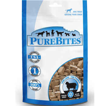 PureBites Freeze-Dried Dog Treats Lamb Liver 3.35 oz product detail number 1.0