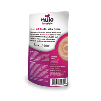 Nulo FreeStyle Beef & Sardine Silky Mousse Cat Food