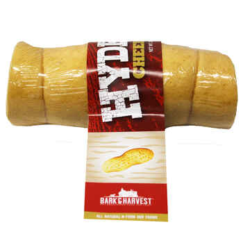 Bark & Harvest HydeOut Cheek Rolls Peanut Butter Flavor Dog Chew Treat - Small - 5" to 6" product detail number 1.0