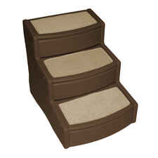 Pet Gear Easy Step III Dog & Cat Stairs with 3 Steps EXTRA WIDE - Chocolate-product-tile
