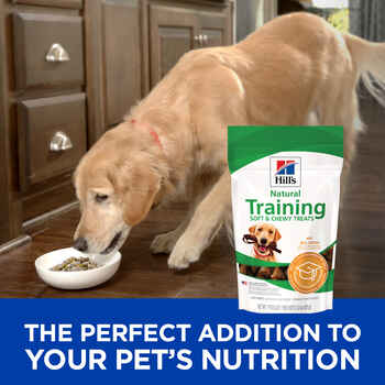 Hill's Natural Training Soft and Chewy with Real Chicken Dog Treats - 3 oz Bag