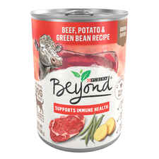Purina Beyond Natural Wet Dog Food Pate, Grain Free Beef, Potato & Green Bean Recipe Ground Entree-product-tile