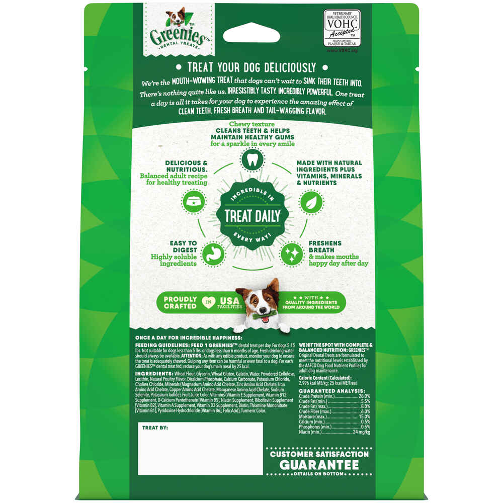 Greenies Original Teenie Natural Dental Dog Treats