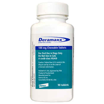 Deramaxx 100 mg Chewable Tablets 90 ct product detail number 1.0