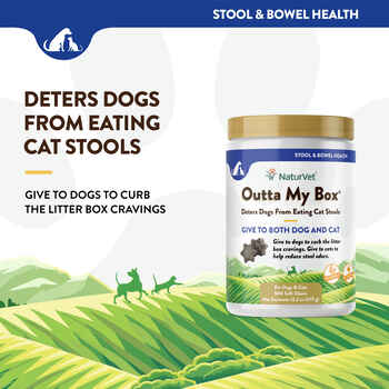 NaturVet Outta My Box Supplement for Dogs and Cats 500 Soft Chews