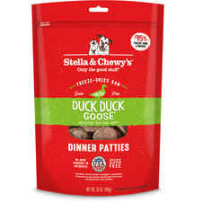 Stella & Chewy's Duck Duck Goose Dinner Patties Freeze-Dried Raw Dog Food-product-tile