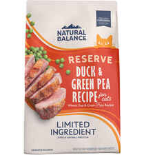 Natural Balance® Limited Ingredient Reserve Grain Free Green Pea & Duck Recipe Dry Cat Food-product-tile