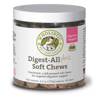 Wholistic Pet Organics Digest-All Plus Soft Chews 60ct product detail number 1.0
