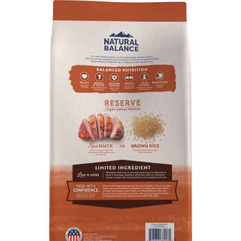 Natural Balance® Limited Ingredient Reserve Duck & Brown Rice Recipe Dry Dog Food