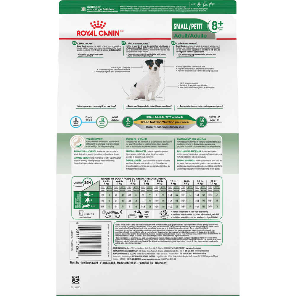Royal Canin Size Health Nutrition Small Breed Adult 8+ Dry Dog Food