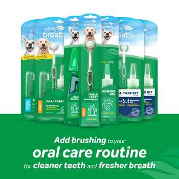 TropiClean Fresh Breath Oral Care Kit for Cats Cats