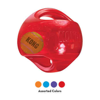 KONG Jumbler Interactive Ball Dog Toy - Color Varies