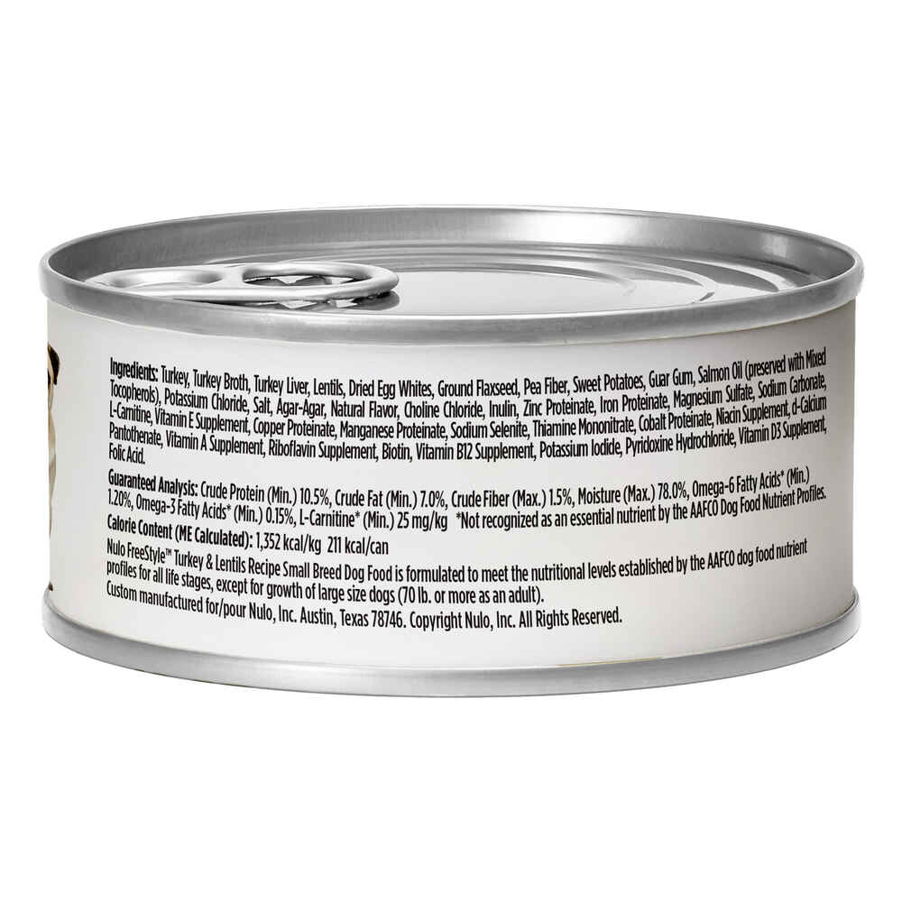 Nulo FreeStyle Turkey & Lentils Pate Small Breed Dog Food