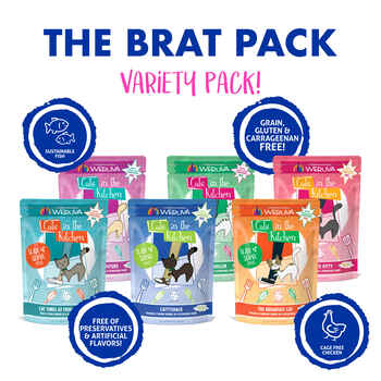 Weruva Cats in the Kitchen The Brat Pack Variety Pack For Cats
