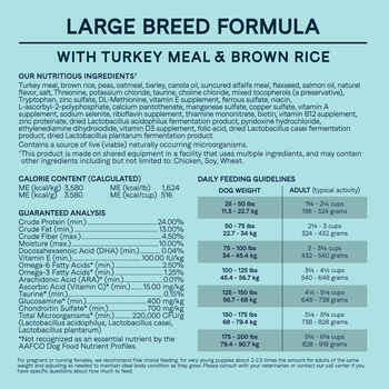 Canidae All Life Stages Large Breed Turkey Meal & Brown Rice Formula Dry Dog Food 27 lb Bag