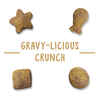 Friskies Party Mix Gravylicious Crunch Chicken & Gravy Flavors Cat Treats 20 oz Canister