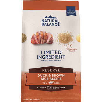 Natural Balance® Limited Ingredient Reserve Duck & Brown Rice Recipe Dry Dog Food 4 lb product detail number 1.0