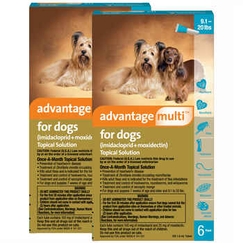 Advantage Multi 12pk Dogs 9-20 lbs product detail number 1.0