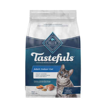 Blue Buffalo Tastefuls Indoor Natural Adult Chicken & Brown Rice Dry Cat Food 3 lb Bag product detail number 1.0