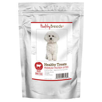 Healthy Breeds Bichon Frise Healthy Treats Premium Protein Bites Beef Dog Treats 10 oz product detail number 1.0