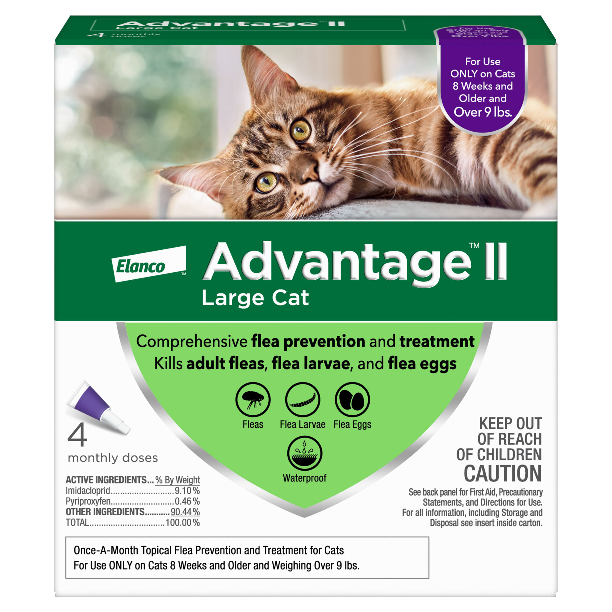 using advantage 2 for dogs on cats