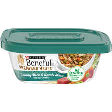 Purina Beneful Prepared Meals Savory Rice & Lamb Stew Wet Dog Food-product-tile