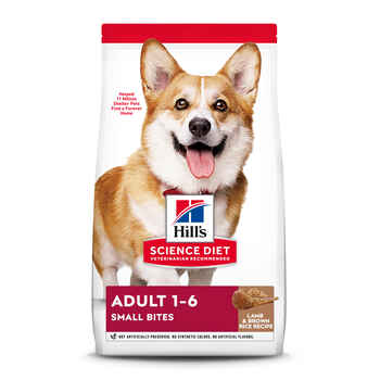 Hill's Science Diet Adult Small Bites Lamb Meal & Brown Rice Dry Dog Food - 4.5 lb Bag product detail number 1.0